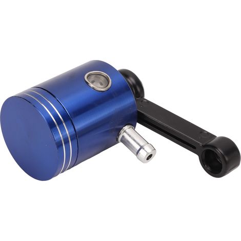 Réservoir d'huile de frein avant et d'embrayage pour moto Ducati Monster bleue, usiné en alliage d'aluminium CNC. (1/5)
