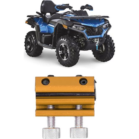 Herramienta portátil de lubricación de cables para ATV - Lubricante accesorio para freno, embrague y acelerador (color oro)
