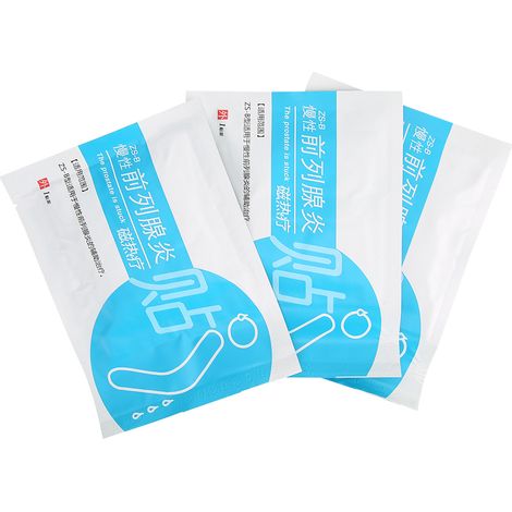 Les patchs magnétiques chauffants pour la prostate sont utilisés en complément du traitement de la prostatite chronique. Une boîte contient trois patchs. (1/5)