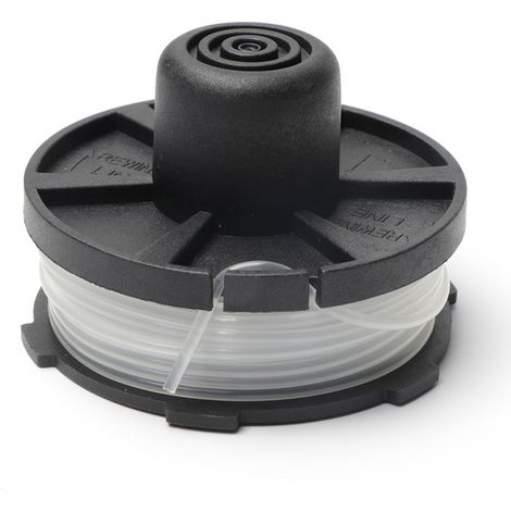 Filiyano-Bobine de coupe-bordures pour Makita 195858-1/196146-9 – Lot de 3 + capuchon + ressort (1/4)
