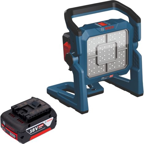 Bosch GLI 18V-5000 Akku Bauleuchte 18 V 5000 lm + 1x Akku 5,0 Ah - ohne Ladegerät (1/5)