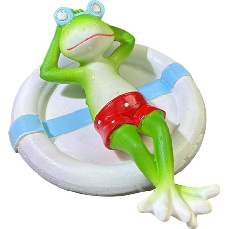 für Garten Schwimmende Skulptur aus Harz für Teich