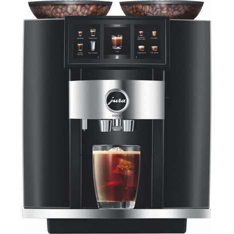 Machine à café à grain avec broyeur – Expresso Jura GIGA10 Diamond Black – 1450 W – Idéale pour professionnels – Design compact (1/5)