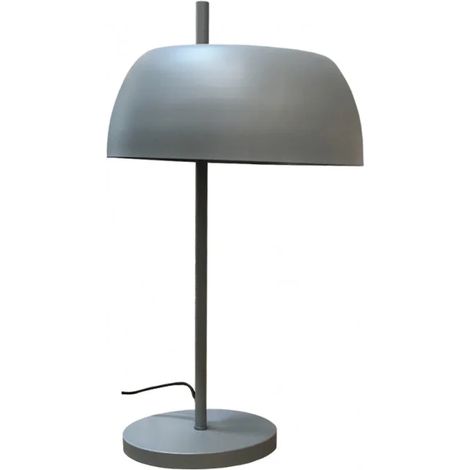 Lampe à poser H 54 cm en métal gris - POLY 5621