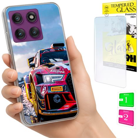 Schutzhülle für Motorola Edge 60 Pro: Foto-Rückseite + 9H-Glas (1/5)