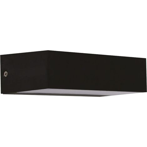 Applique murale LED ANDIZ noire 9W 4200K IP65 (1/2)