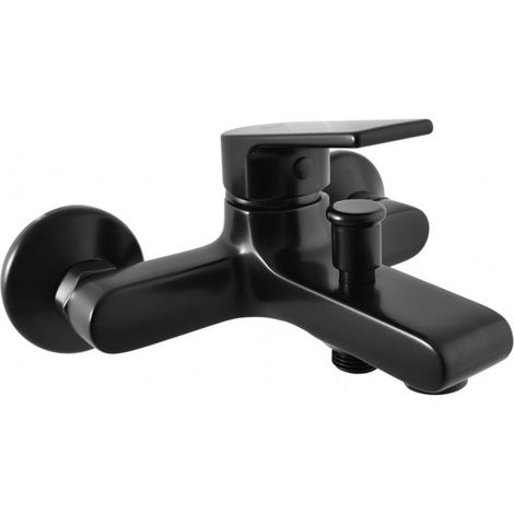 Mitigeur baignoire COLORADO en laiton noir-Noir-Noir-- (1/2)