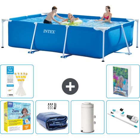 Rechteckiger Frame Pool - 300x200x75 cm - 7-teilig S22