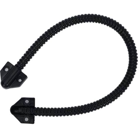 Pasacables Flexible para puerta Negro 6 mm