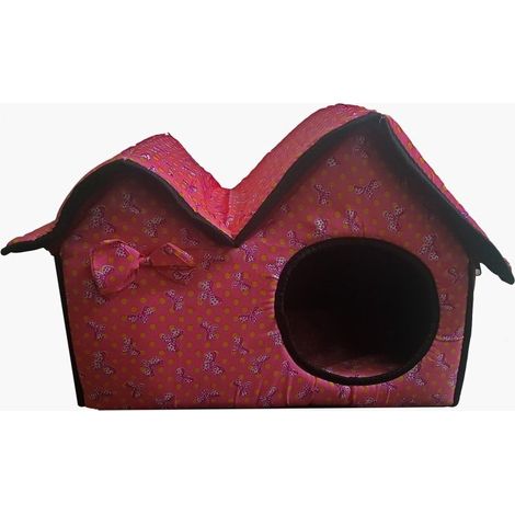 Lit Pliable Pour Chien Avec Oreiller Pour Petits Chiens, Chiots, Chats Et Animaux De Compagnie