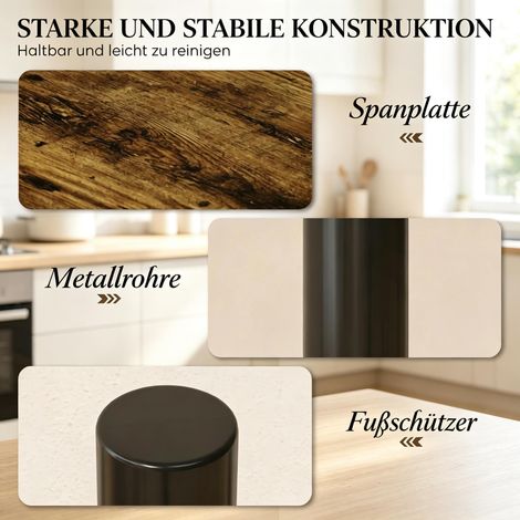 Étagère de bureau pivotante 3 niveaux, support d'angle robuste pour plan de travail, rangement compact multifonction (meuble seul) (1/5)