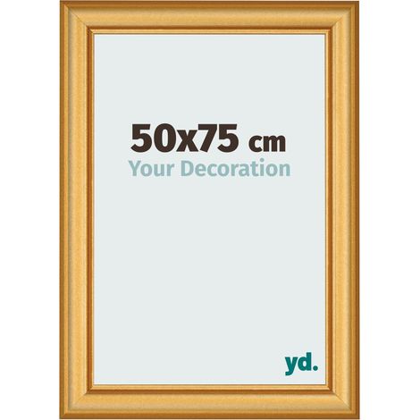 yd. - Cadre photo 50x75 - Or Mat - MDF - Lazio