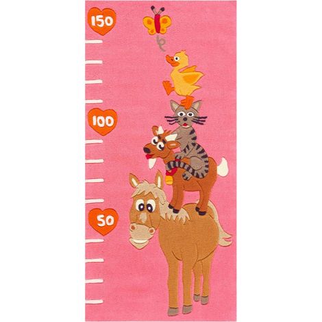 Tapis tissé joy 4168 rosa animals - 75 x 160 cm (1/5)