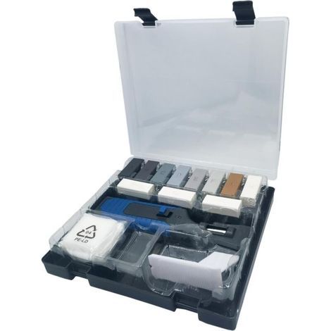 Kit de réparation de sol en vinyle PVC, outil de réparation de crevasses, outils de réparation de fissures pour sols Lvt/spc/wpc (1/5)