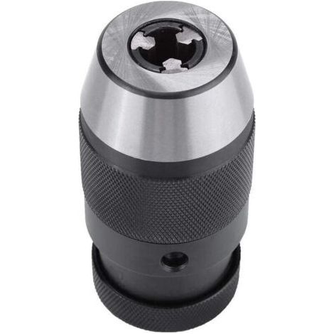 Mandrin de perceuse B16 0-13 mm – Auto-serrant sans clé – Couple élevé pour perçage précis – Compatible tour et perceuse électrique (1/5)