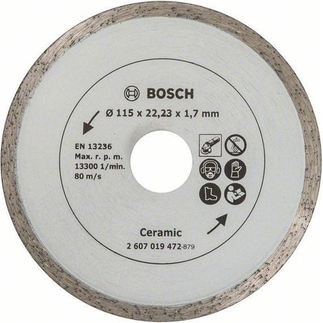 Bosch  disco  de  diamante  para  azulejos,  diámetro:  115  mm  -  2607019472