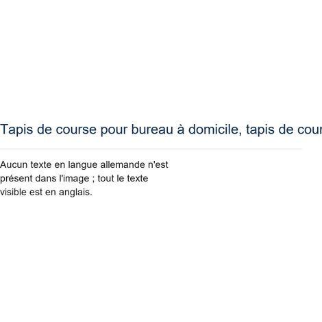 Tapis de course pour bureau à domicile, tapis de course compacts avec tapis de course portables inclinés (1/5)