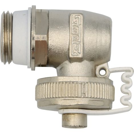 Sanicomfort Entleerstopfen E 21,3mm (1/2") mit Sattel (1/4)