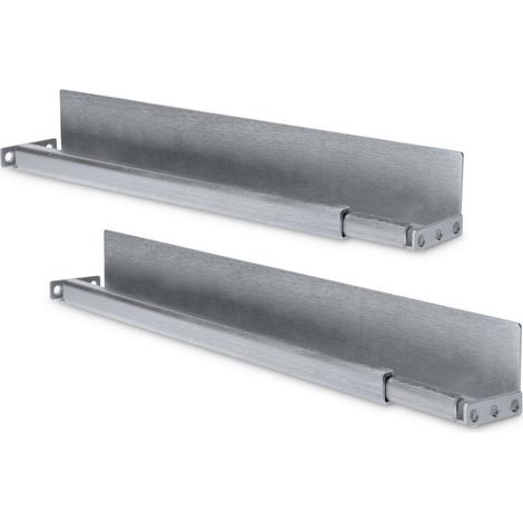 Mounting rails for network cabinets with a depth of 600 to 800mm, maximum load 100kg (1/3)