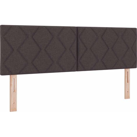 Maison Exclusive - Tête de lit LED Gris clair 160 cm tissu (1/5)