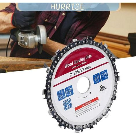 Disque De Chaîne - Pour Meuleuse D'Angle 125 mm - Compatible 5 Pouces - 14 Dents - Carbure - 10000 À 13000 Tr/Min (1/5)