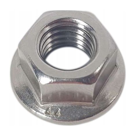 Écrou à embase M6 A4 DIN6923, lot de 5 (1/5)