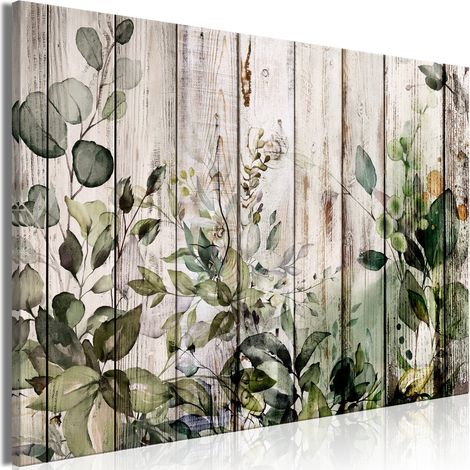 Tableau Champ d'été (1 partie) large - 120 x 80 cm (1/4)