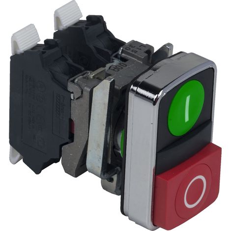 Harmony - Bouton double touche meta l complet