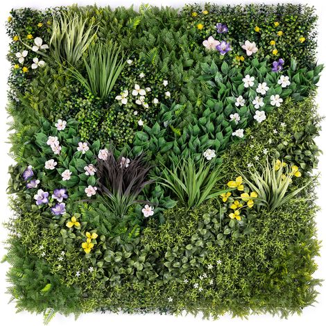 Artificial Spring Bloom Living Wall Panels