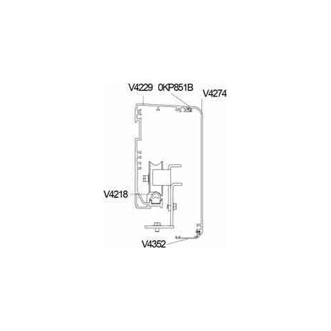 V4229G66 Valor HL 6650 Rohkassette DITEC ENTREMATIC V4229G66