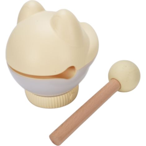 Veilleuse chaton, lampe chat mignonne sans fil, rechargeable et à intensité variable, 3 niveaux de luminosité, commande tactile, décoration pour chambre ou salon, jaune (1/5)