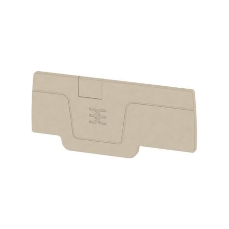 Weidmüller Abschlussplatte beige AEP 3C 2.5