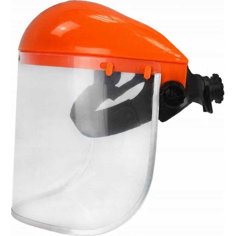 Schutzmaske FÜR Sense Plexiglas universeller Gesichtsschutz Stirn PVC Dämon (1/5)
