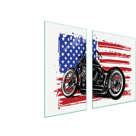 PIASTRA PROTETTIVA IN VETRO PER FORNELLO 90x52 MOTO (1/5)