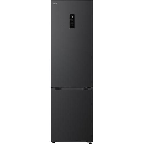 LG GBBS323CEV Frigorifero combinato Fit & Max 60cm, Classe C, 375L, AI Inverter, Black Steel (1/5)