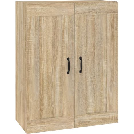 Maison Exclusive - Armadietto Pensile a Parete Rovere Sonoma 69,5x32,5x90 cm