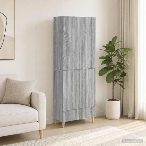 vidaXL Schrankset 2 pcs 66 x 34,5 x 95 cm Holzwerkstoff (1/5)