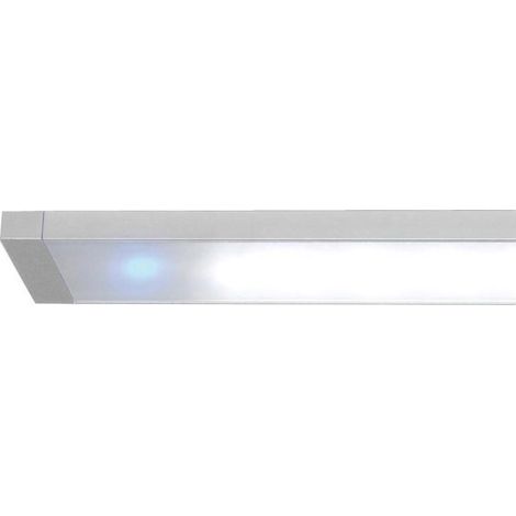 Réglette à led 24v net xt interrupteur - Puissance : 9,5 W - Fixation : En applique - Couleur de la lumière : Blanc neutre - Indice de protection : IP 40 - Décor : Argent - VOKIL (1/4)