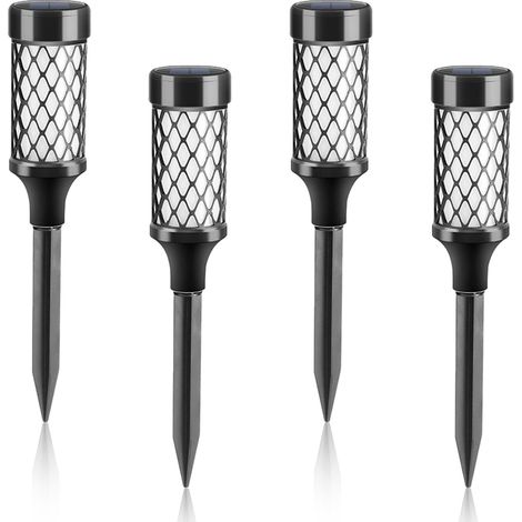 Lampes Solaires Extérieures - Étanches - Pour Allées Jardin Terrasse - 36 3 X 6 3 Cm - 4 Pièces (1/5)