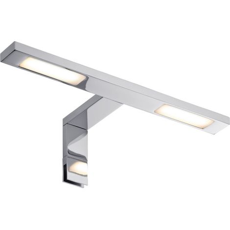 Galeria Éclairage miroir LED chromé 300mm (1/4)