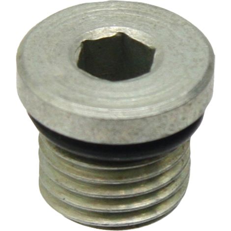 Tappo filettato EV 7/8"-14 JIC L=16,5mm 350bar (1/2)
