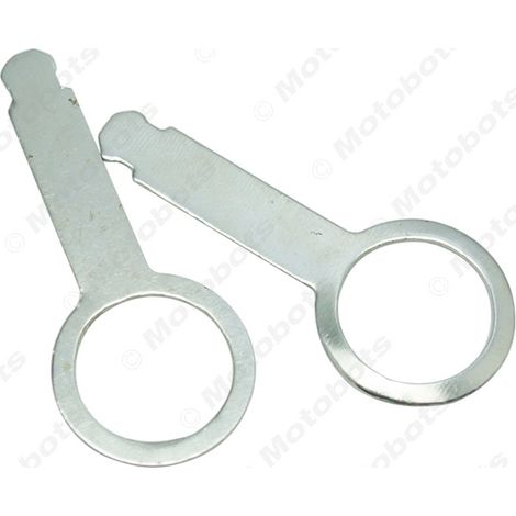 Outil de déverrouillage et de réparation des clés de verrouillage court pour autoradios, compatible avec les lecteurs DVD et CD des Volkswagen Bora et Jetta. (1/4)