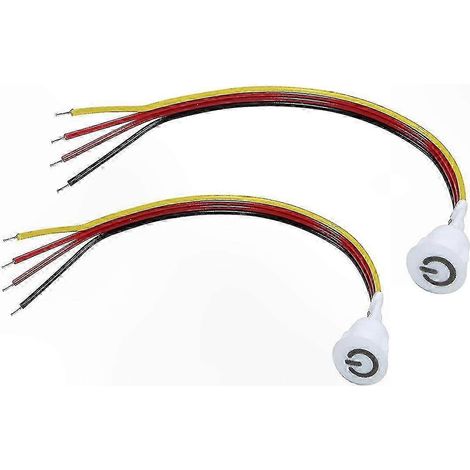 2 Interrupteurs Variateur Tactiles pour Lampes LED, DC 3.7V-12V, Réglage Continu, Parfaits pour Camping-Car et Éclairage de Placard (1/5)