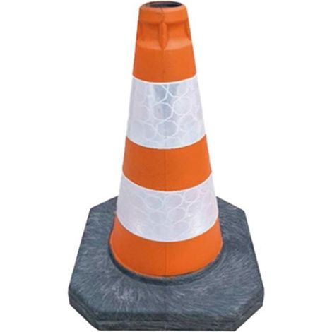 DUVER cono señalizacion pvc fluor 50cm , 0UNIDADES , DUVER cono señalizacion pvc fluor 50cm , 0UNIDADES
