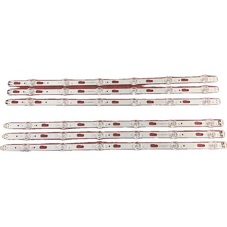 LED-Hintergrundbeleuchtungsstreifen, 12 LEDs, 963 mm Länge, dimmbar, Aluminium-Material, Gleichstrom-Stromquelle (1/5)