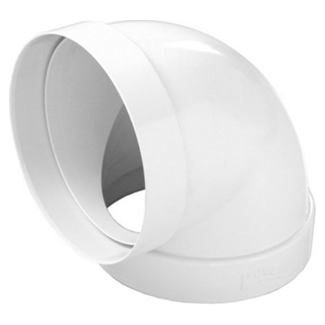 CURVA A 90° FF IN ABS Diam. 125 mm