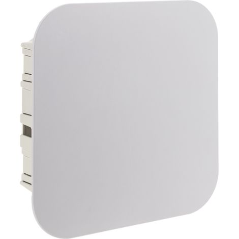 BeMatik - Boîte encastrée de registre électrique carré 200x200x60 mm pour les murs creux (1/5)