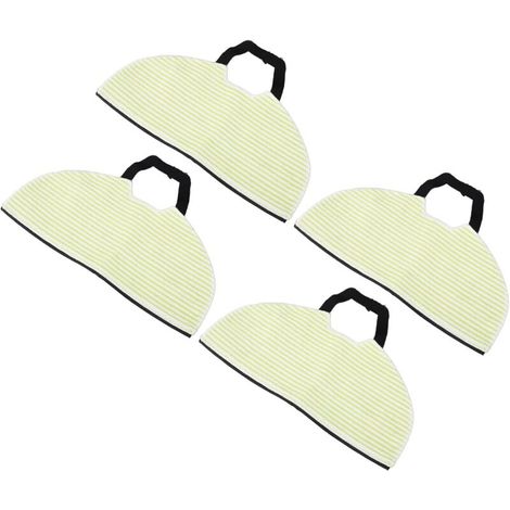 Tampon de Tissu, Lavable, 4 Pièces, Coussinets de Cupcakes pour Aspirateur, Microfibre, Forte Absorption d'eau, Réutilisable, Décoloration pour Le Requin RV2610wa (1/4)