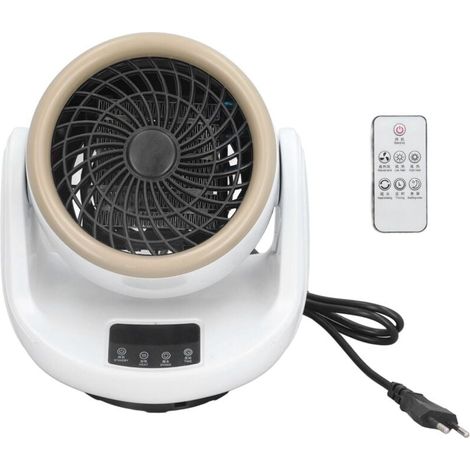 Chauffage d'appoint Chauffage rapide Chauffage électrique de bureau Utilisation double frais et chaud 3 vitesses Chauffage pour salle de bain chambre UE 220V 1500W (1/4)