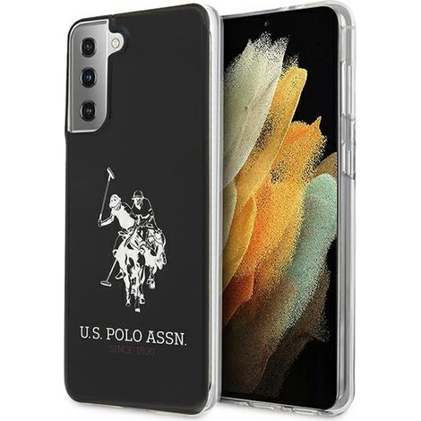 US Polo USHCS21MTPUHRBK S21+ G996 nero/nero con logo grande lucido (1/5)